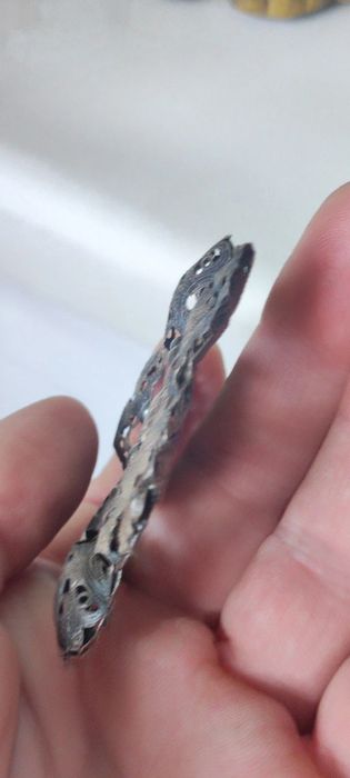 Amuletă Veche Religioasă Din Argint