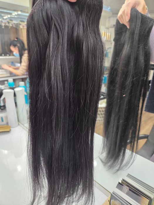 Естествена европейска коса 50см. 130 грама
