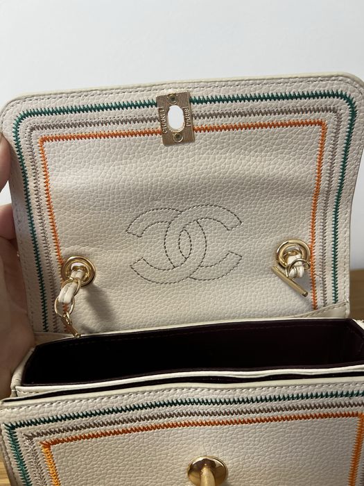 Geanta Chanel crem