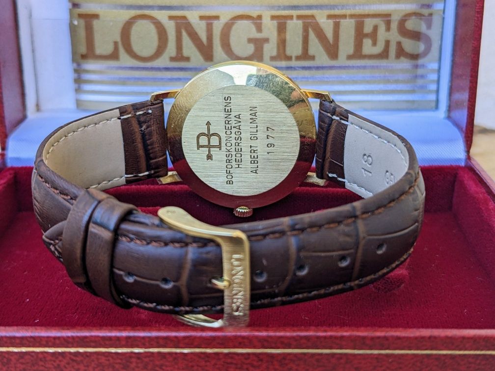 Vintage Longines 18k solid gold