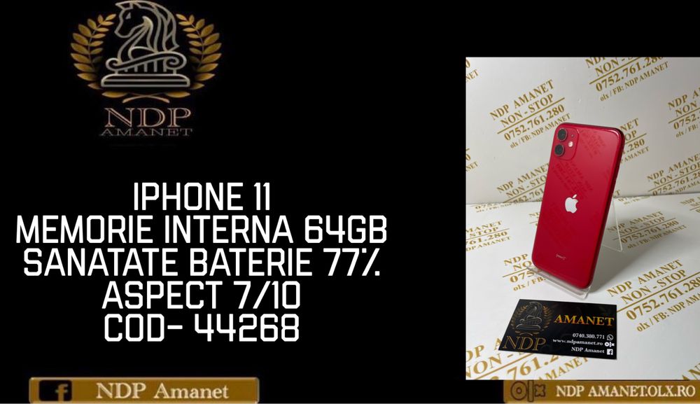NDP Amanet Braila Iphone 11( 44268)