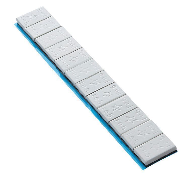 Cutie contragreutati autoadezive 5gr fivestars edgy 100 fasii gri mat