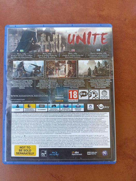 Joc PlayStation 4 pe CD (Original) - Assassin's Creed Unity