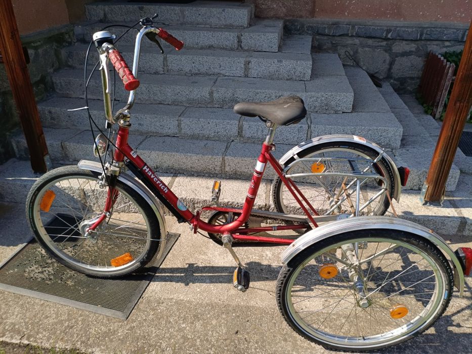 Bicicleta vârsnici cu 3 roti, Haverich Grrmany, 24", 3 viteze.