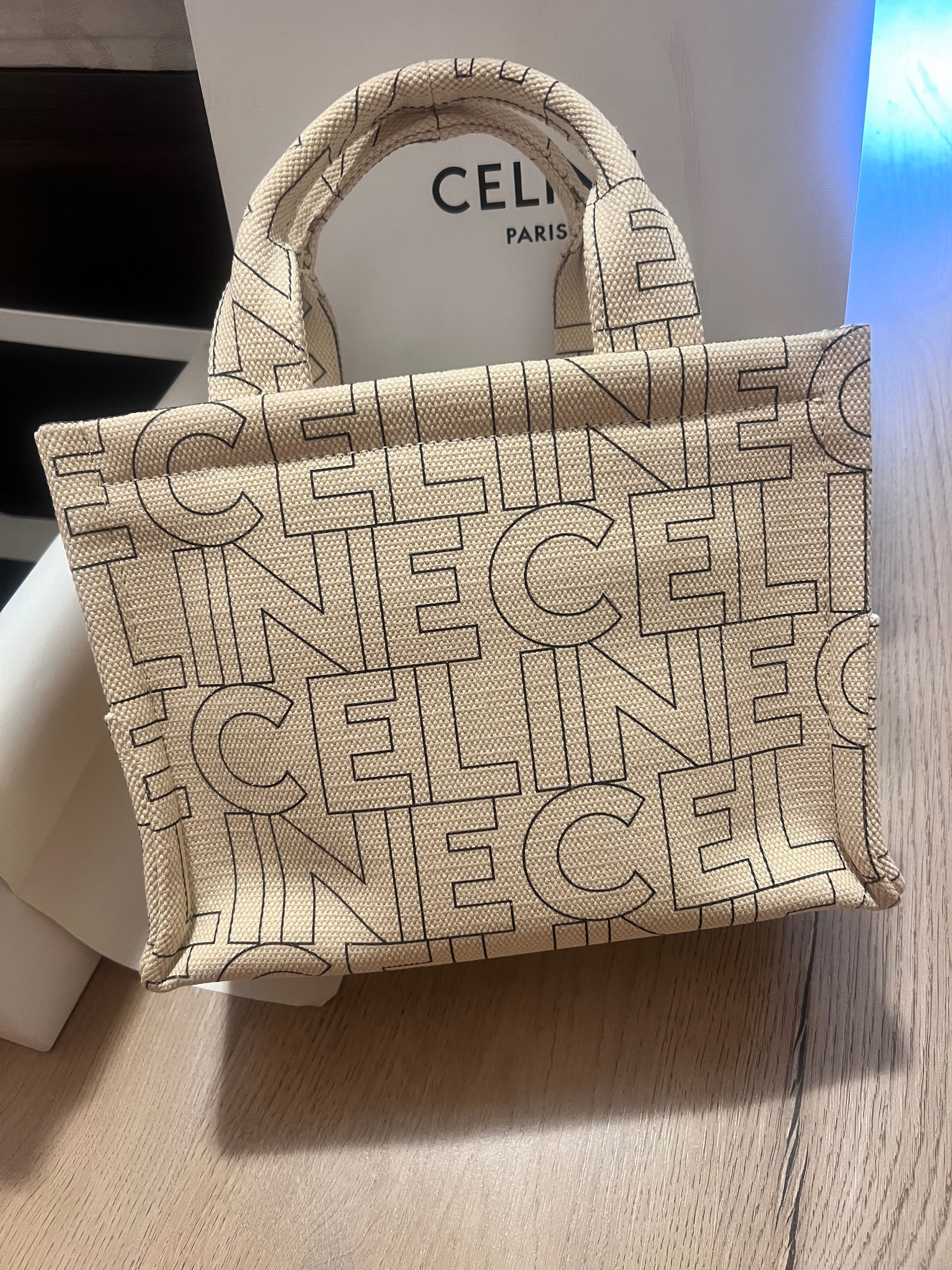 Нова текстилна чанта celine