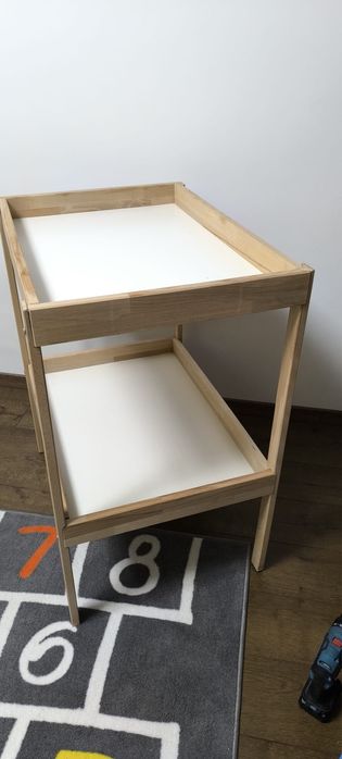 Masa infasat IKEA LEMN+saltea gonflabila