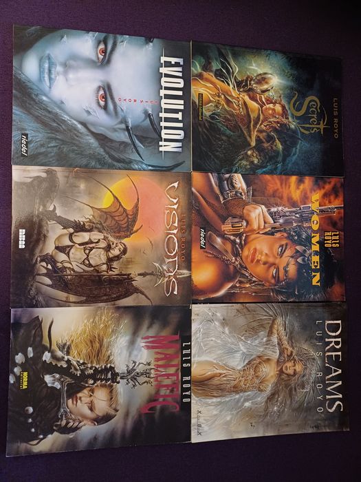 Albume Luis Royo stare excepțională