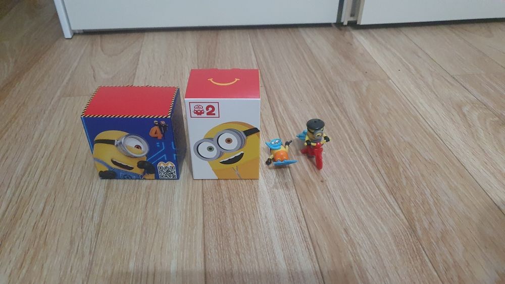 Minions McDonalds și Kinder