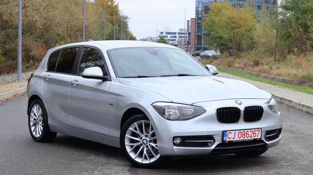 BMW Seria 1 118d 143 cp Sport Line/Nr roșii 3 luni/RATE/Garantie 12 luni/