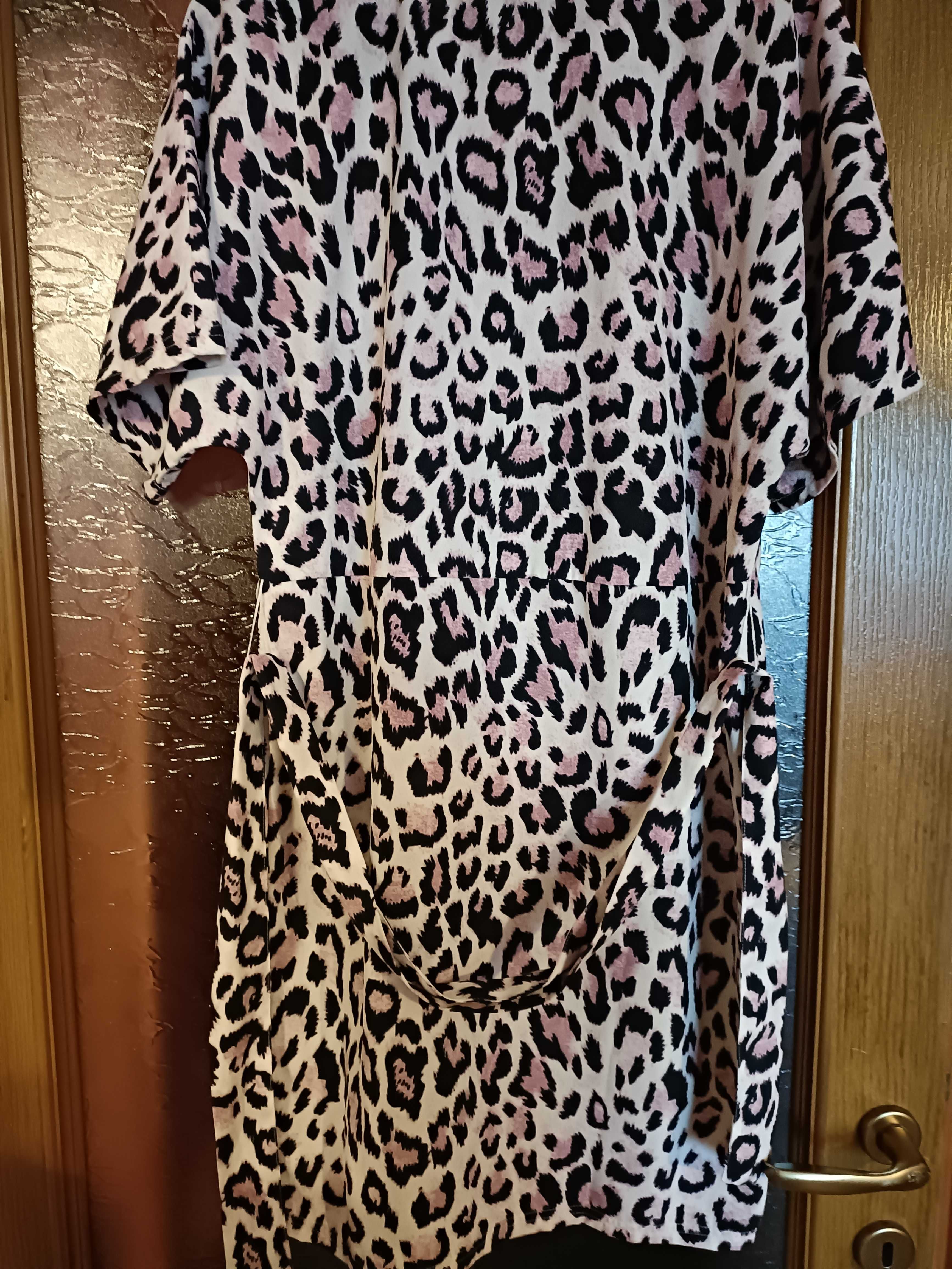 Rochie casual animal print