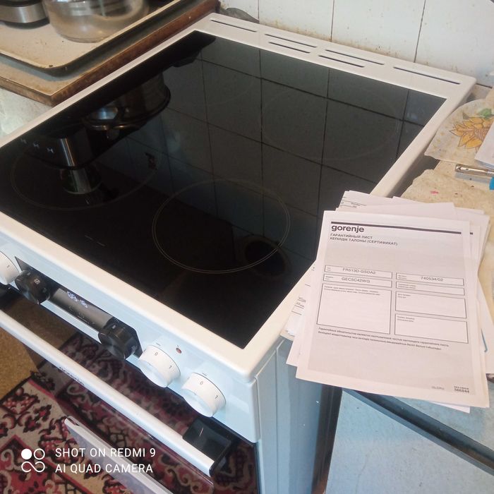 Чисто нова неползвана готварска печка "Горенье"-закупена вчера!