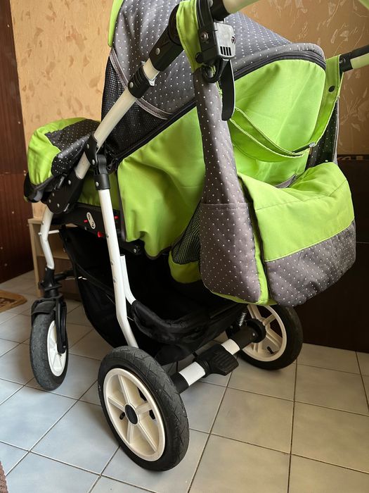 Бебешка количка 3 в 1 + подарък : бебешка вана
