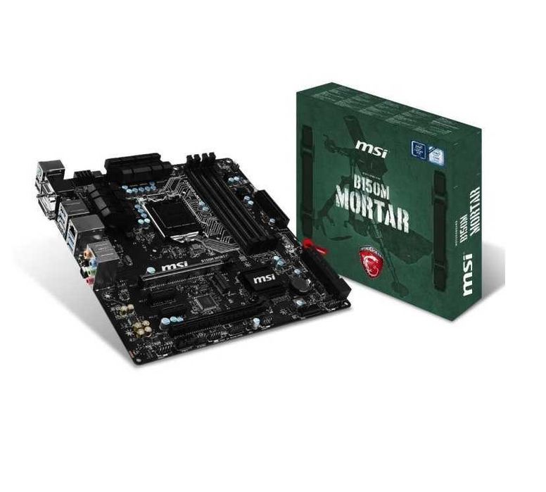 KIT QUAD i3-6100 MSI B150M Mortar+Cooler+WiFi+BT !! CA NOU !! 200lei