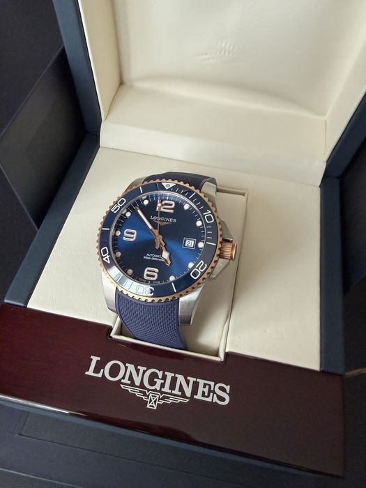 Чисто Нов Longines Hydroconuest Blue L37813989