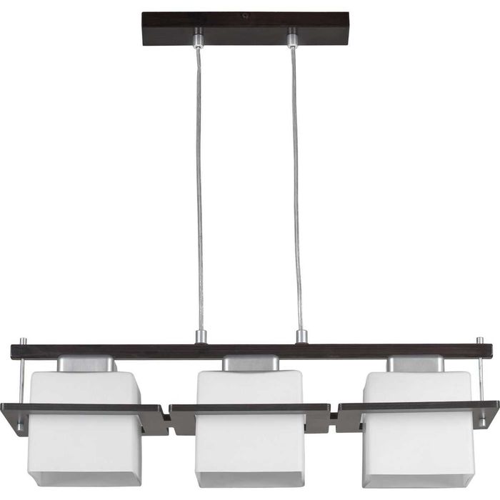 Lustra DELTA WENGE-ALB 3X60W E27 10702 SIGMA