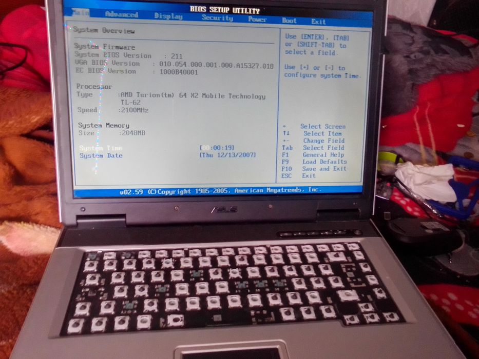 Asus x53k laptop