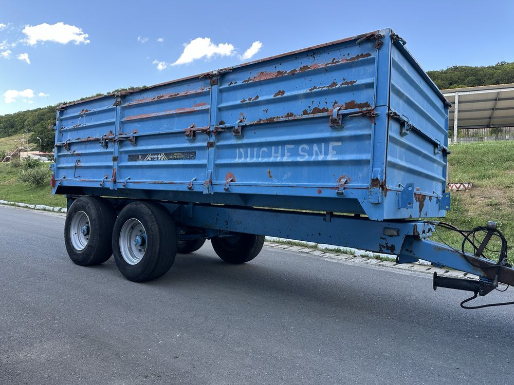 Remorca tandem, bena cereale basculabila 12T Duchesne