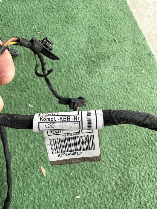 instalatie cablaj senzori de parcare bara spate bmw seria 5 g30 g31