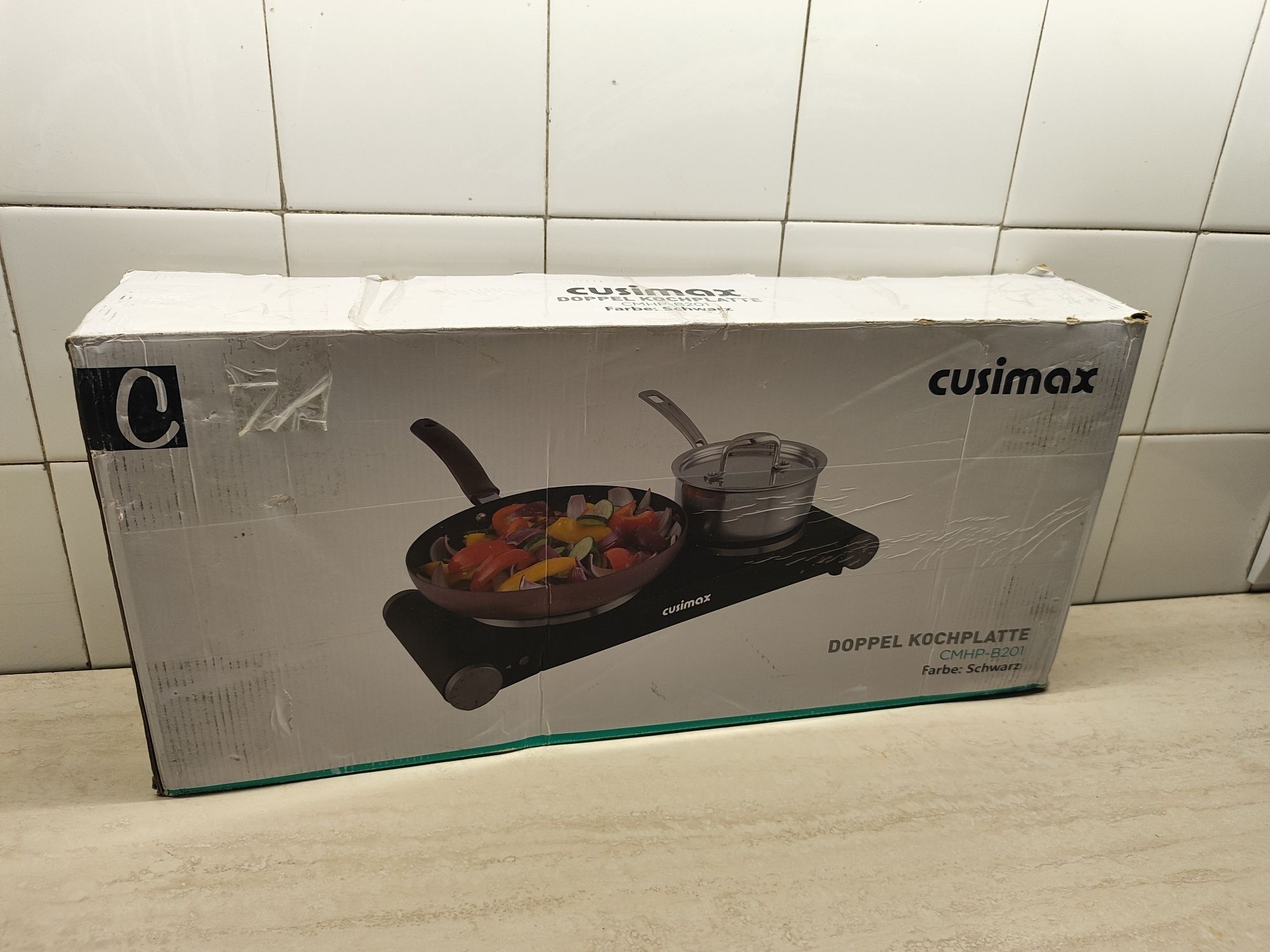 ПРОМО ! CUSIMAX 1800 W двойна електрическа плоча !