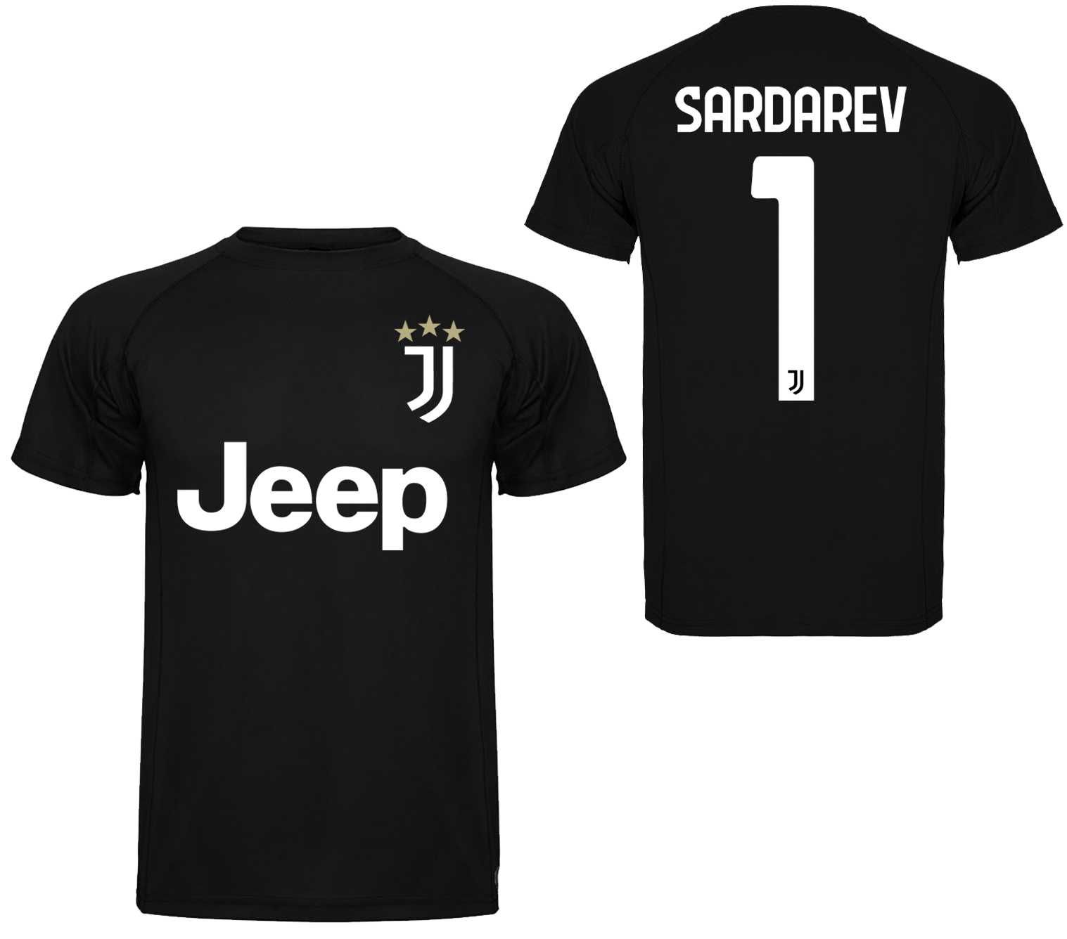 DRI-FIT фен тениски JUVENTUS / ЮВЕНТУС с име и номер по твой ИЗБОР!