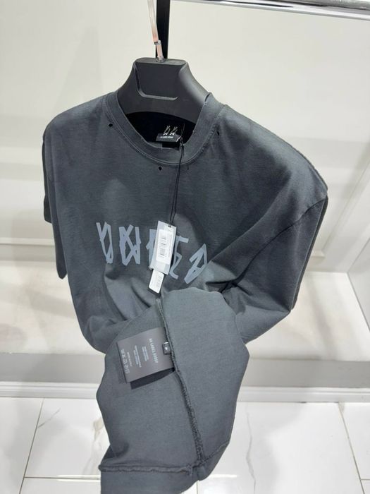 Черно-сива тениска Label 44