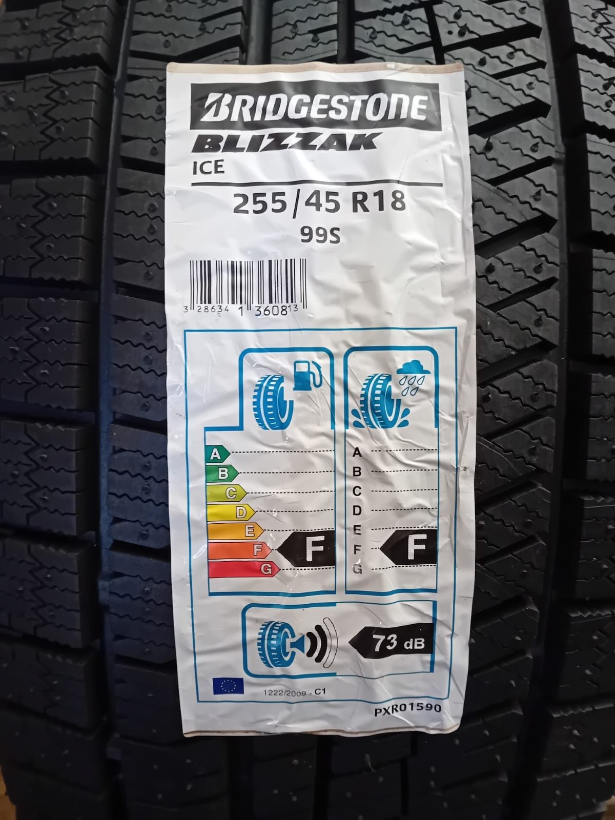 255 45 18 Bridgestone DOT 2019 iarna NOI