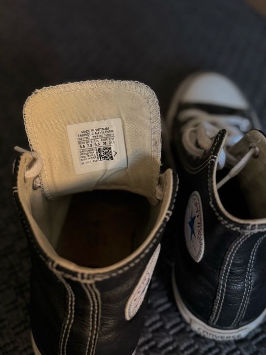 Tenisi converse de piele