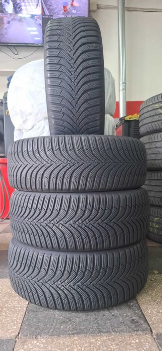 4бр. 205/55/16 Hankоок 6.7mm грайфер, дот 21г. Безплатен монтаж