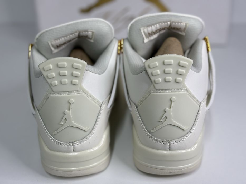 Jordan 4 Retro Sail Metallic Gold 36-40