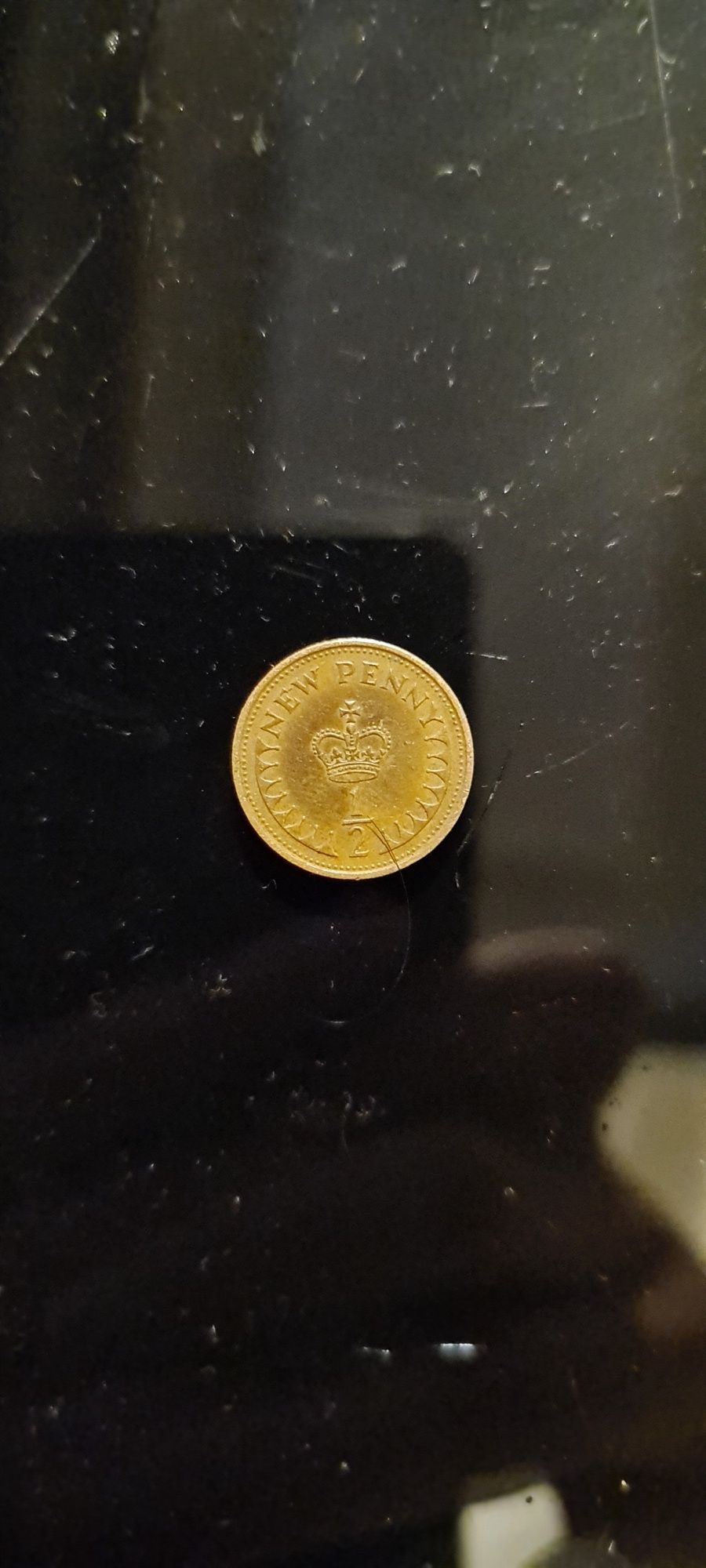 Vand moneda 1/2 penny 1971