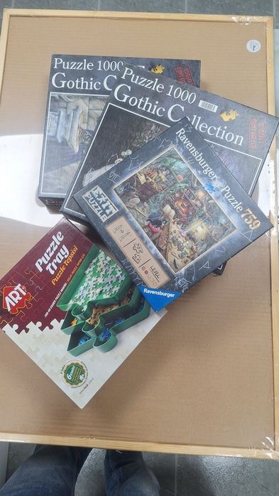 Пъзели 1000 части,загадка,сортери