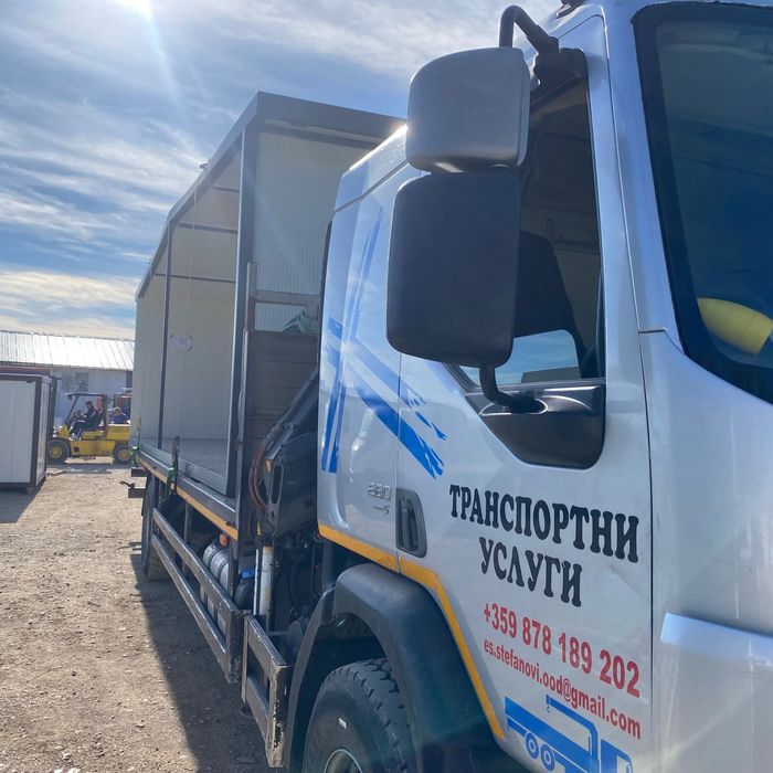 Волво Камион с кран