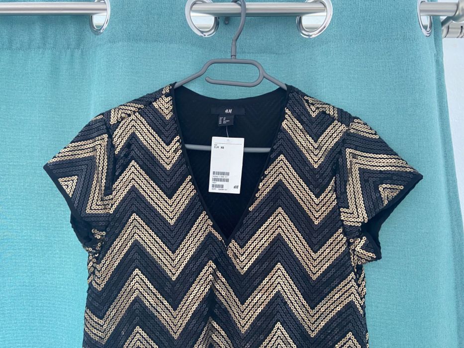Rochie cu paiete H&M