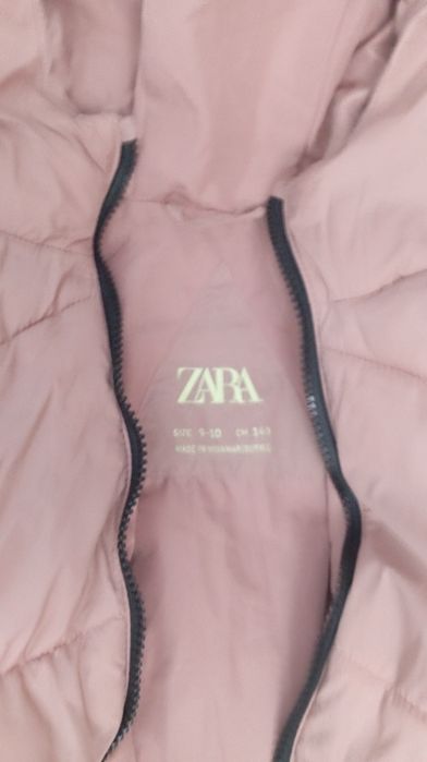Зимняя куртка ZARA на девочку на 7-10 лет