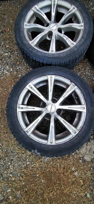Set 4 jante aliaj 4x100 r15 7j et35 dacia Renault Logan sandero clio