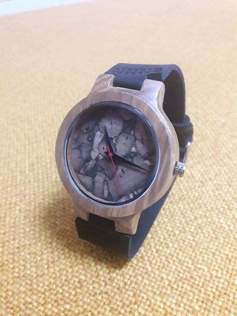 Ceas de lemn, bijuterii, wood watch