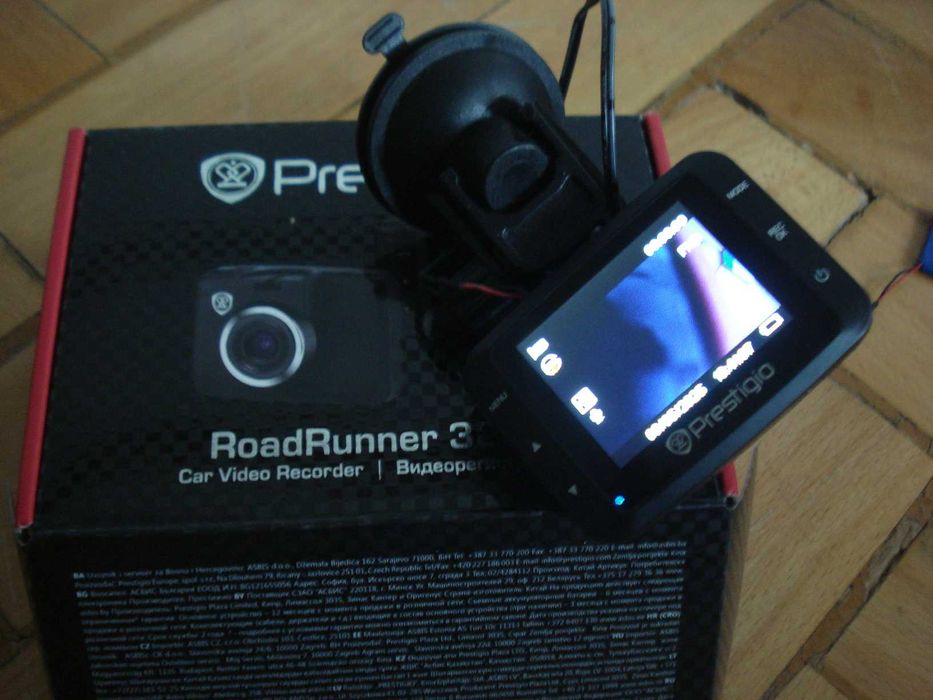 camera video auto prestigio roadrunner 320i baterie extinsa