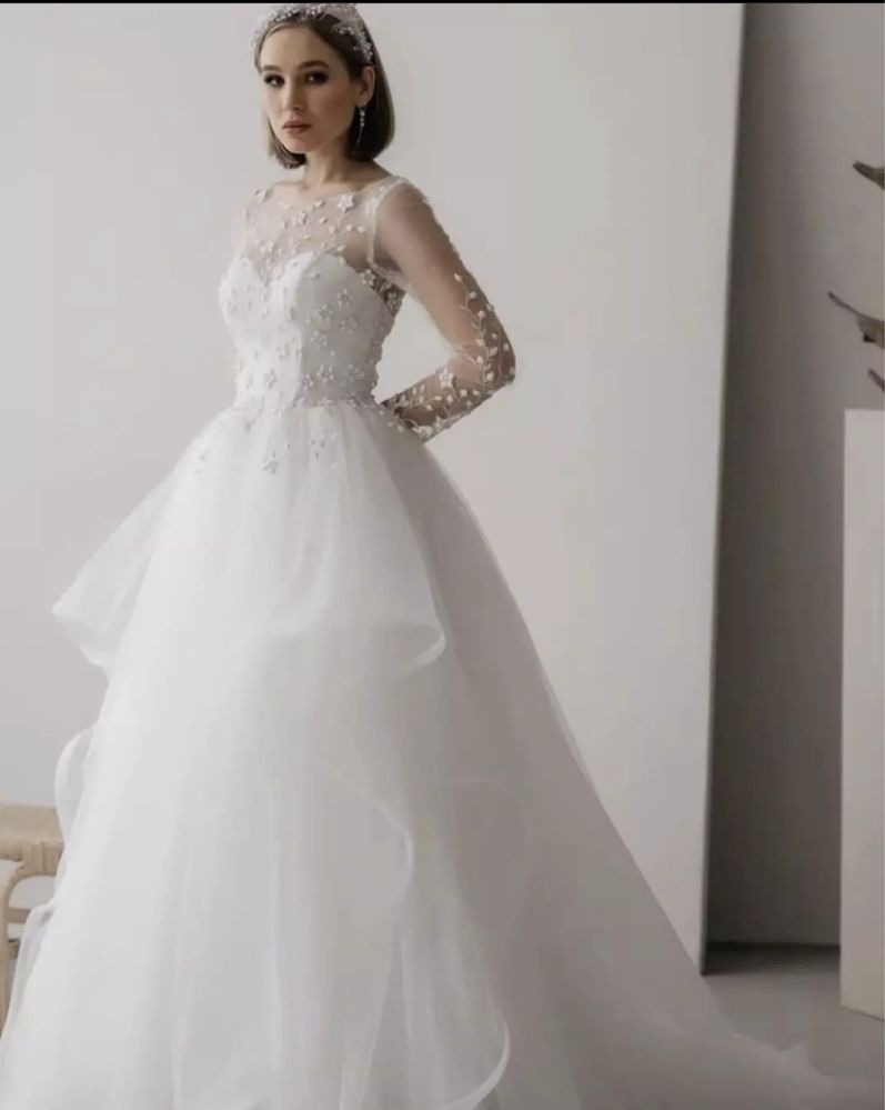 Люксовое Свадебное платье коллекция 2023/2024