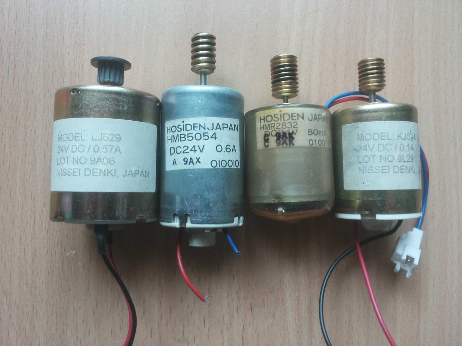 Бесщёточные моторчики производство Япония на 24вольт