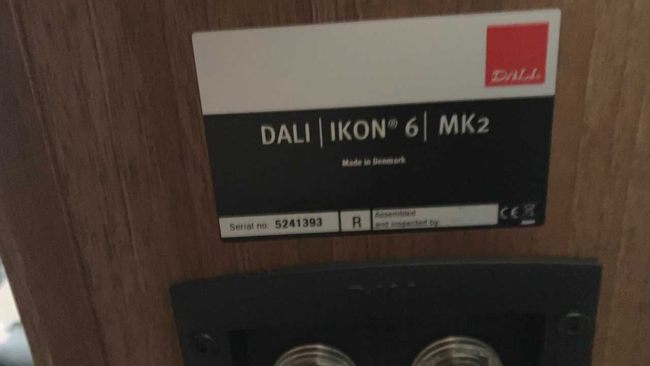 Тонколони DALI Ikon 6  MK2 hi-end  тонколони