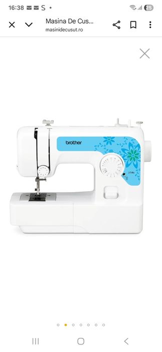 Mașina de cusut brother cu pedala