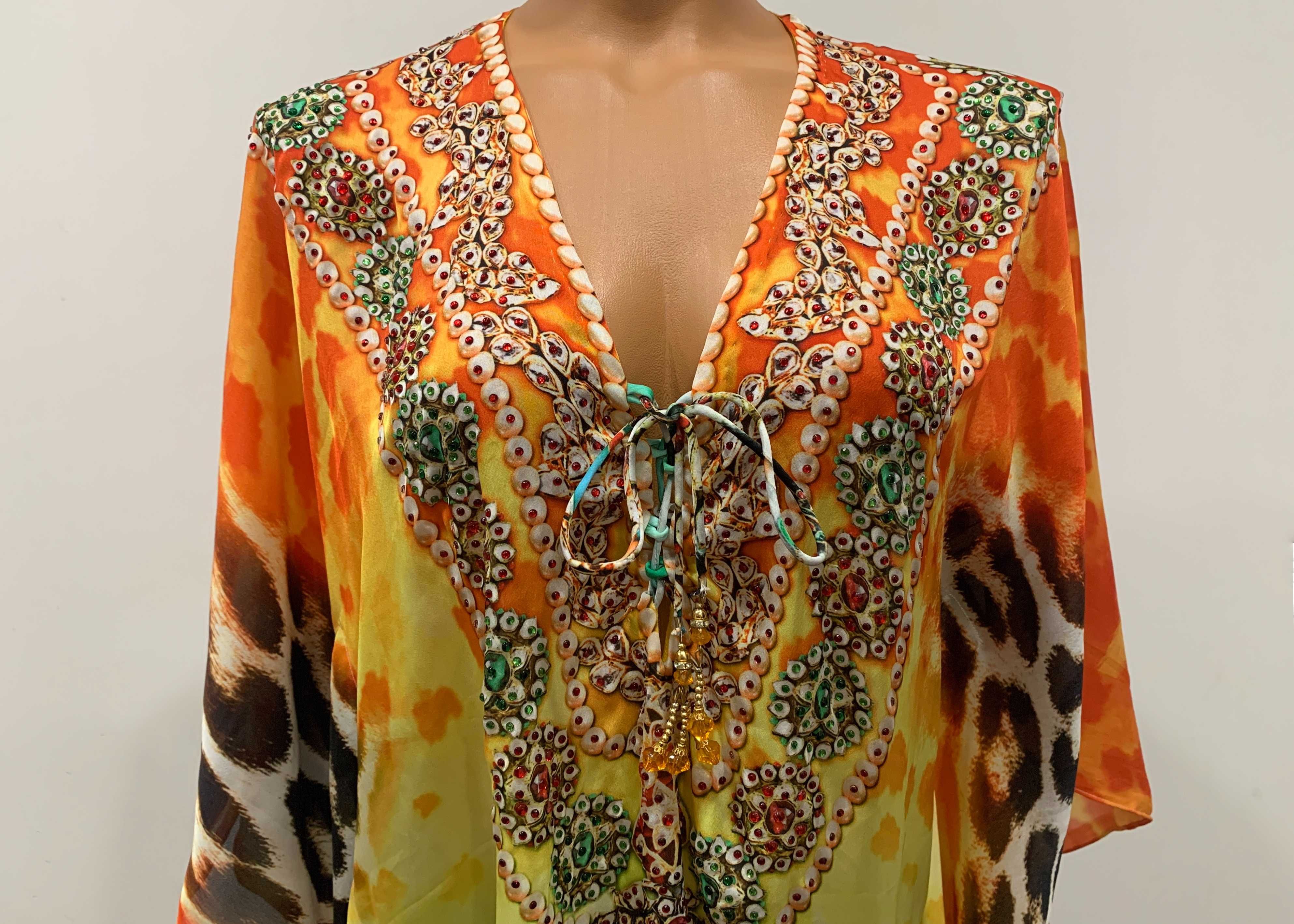 Rochie/Kaftan Akaru L cu cristale