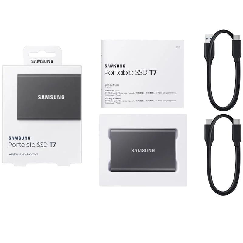 Samsung SSD T7. 2TB. Новый