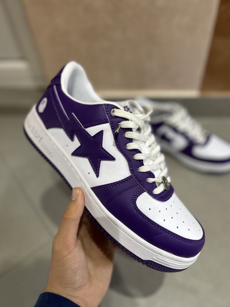 Adidași BapeSta purple