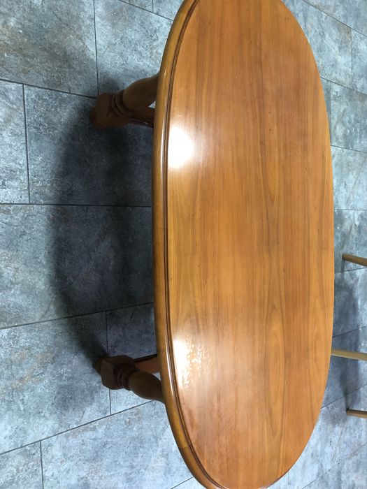 Masa sufragerie lemn masiv cires