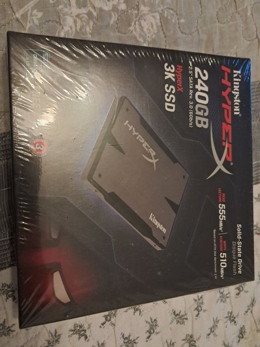 Ultimul pret!!!   SSD Kingston HyperX 3K 240GB SATA-III 2.5 in