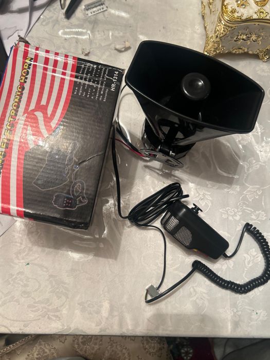 Новая СГУ для авто (сирена + микрофон)