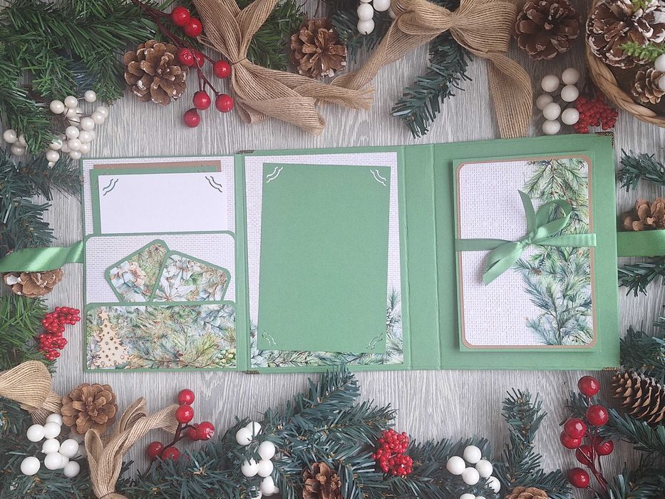 Мини скрапбук албуми с коледна тематика /61.2