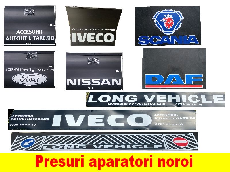 Aparataoare noroi Iveco Daily basculabil