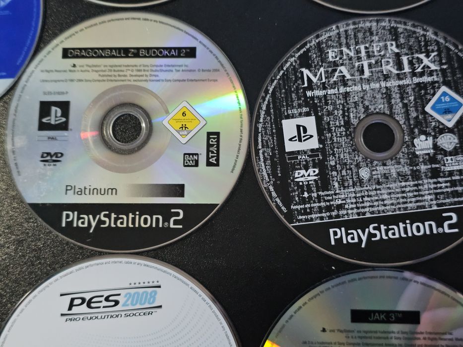 PS2 комплект с 10 игри